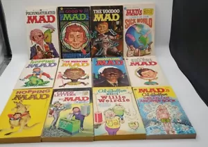 MAD Book - Signet Paperback - Lot Of 12 - AL Jaffee - Picture 1 of 24