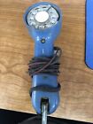 Vintage blue Bell System Western Electric Lineman's Test Butt Set Rotary Dial