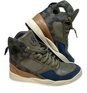 Zapatillas altas Reebok Alicia Keys para mujer 9 A.Keys Court verde azul camuflaje (F-2 - Imagen 1 de 17