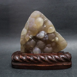 410 Gr Big Grape Agate Purple Botryoidal Chalcedony Crystal Specimen Mineral - Picture 1 of 4