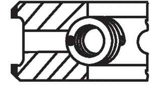 ✅For MAHLE 001 36 N2 PISTON RING KIT ⭐Top Seller⭐ - Picture 1 of 10