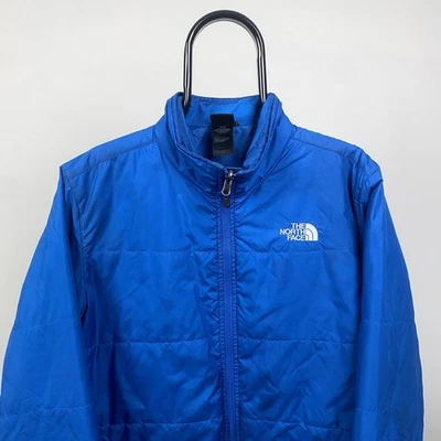 Куртка пуховая The North Face синяя размер средний - Изображение 1 из 4