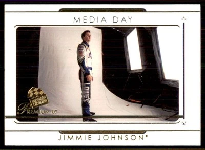 2007 Press Pass Premium #62 Jimmie Johnson - Image 1 of 2