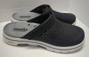 Skechers Shoes Men's Size 13 Black Ultra Go Walk Clogs Beach Foamies NEW - Picture 1 of 10