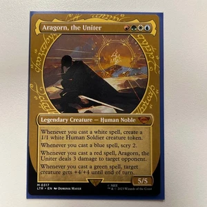 MTG: Aragorn, the Uniter (Showcase) - Universes Beyond: Lord of the Rings 317 - Picture 1 of 1