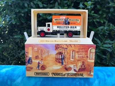 Camión HOLSTEN BRAUEREI 1932 MERCEDES BENZ L5 YGB06 NUEVO EN CAJA CAJA DE CERILLAS GRANDES CERVEZAS Foto 1 de 4