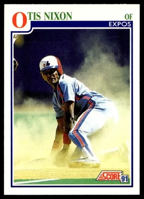 1991 Score Otis Nixon Montreal Expos #431 - Image 1 of 2