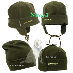 Sunice Eddy Fleece Beanie Hat-Cap w/Ear Flap-Youth Unisex One Size Up-To 56 cm. - Picture 1 of 1