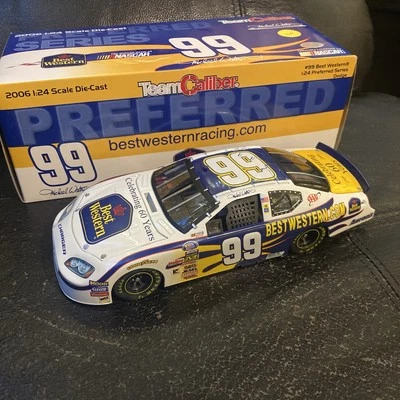 Автомобиль командного калибра 1/24 Michael Waltrip No99 Best Western 2006 Preferred Series - Изображение 1 из 2