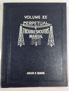 John F Rider - Perpetual RADIO Trouble Shooters Manual - Volumen XX - Vol 20 - Imagen 1 de 23