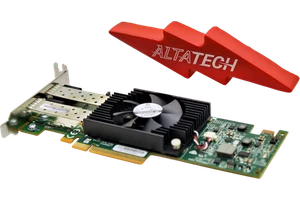 Dell NTF8N OCE14102B-N1-D 2-Port Emulex SFP+ LP 10GbE Ethernet Network Adapter - Picture 1 of 6