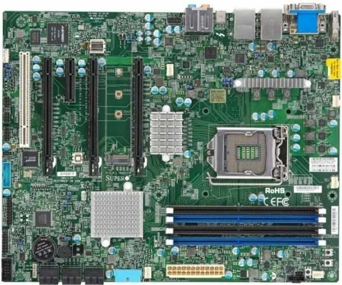 Placa base Supermicro X11SAT-F LGA1151 Socket H4 Intel C236 Chipset ATX usada - Imagen 1 de 1