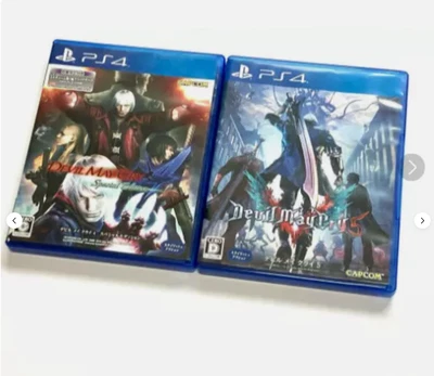 Devil May Cry 4 Special Edition and 5 set PS4 Sony PlayStation 4 - Image 1 of 4