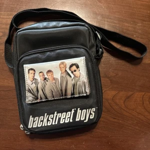 Vintage 2000 Backstreet Boys CD Holder Coin Purse Wallet Shoulder Crossbody Bag - Bild 1 von 6