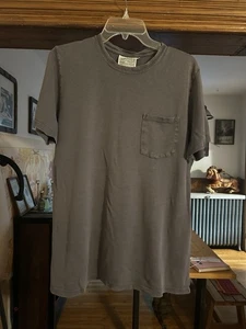 Jungmaven Shirt Herren Large blau grau Rundhalsausschnitt T-Shirt Hanf Made in USA - Bild 1 von 9