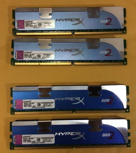 Kingston HyperX 8GB PC2-8500 [4x 2GB] DDR2 1066MHz Desktop Memory Kit ~TESTED - Picture 1 of 6