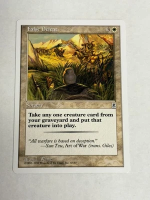 False Defeat - Portal Three Kingdoms #4/180 MTG Magic The Gathering - Image 1 of 3