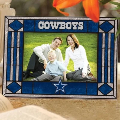 Moldura de vidro arte horizontal Dallas Cowboys - Imagem 1 de 2