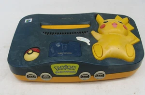 Nintendo 64 Pokemon Edition Video Game Console - Blue/Yellow FOR PARTS FAST SHIP - Picture 1 of 9