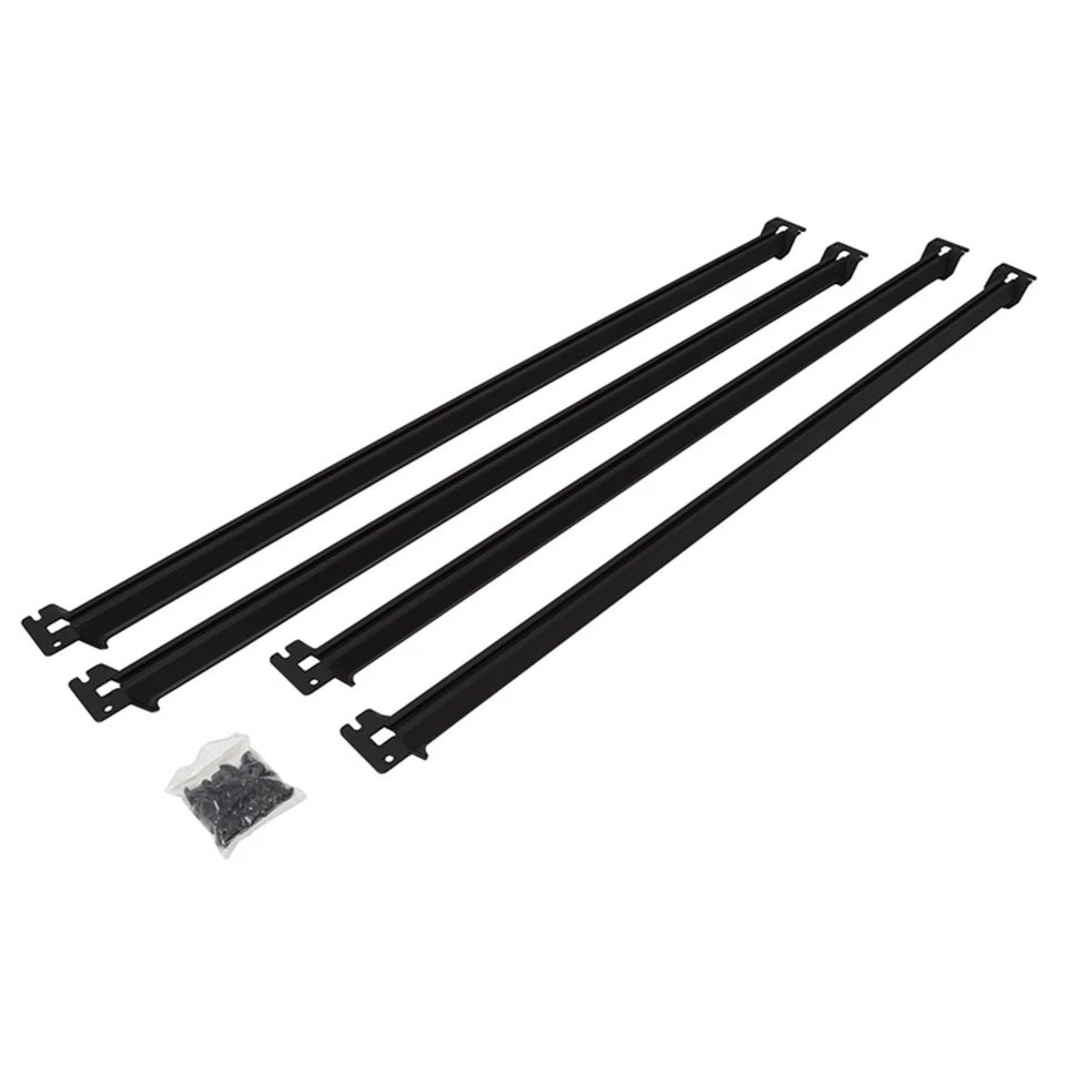 DZ95012TB Dee Zee Set of 4 Bed Rails for Chevy Ram Truck F150 Sierra Pickup F250 - Imagem 1 de 2