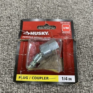 Husky 1/4 pulgada. Enchufe giratorio I/M - 1/4 pulg. NPT hembra - Imagen 1 de 2