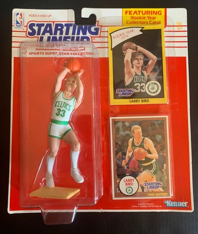1990 Starting Lineup Action Figure -LARRY BIRD-Factory Sealed-Looks NrMt+ Cover