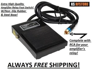 Amplifier Relay foot switch w/ Non Slip Rubber and Heavy steel base *FREE SHIP* - Picture 1 of 2