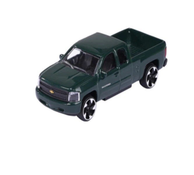 Majorette 212053051 - Auto Da Strada - Chevrolet Silverado - Verde - Nuovo - Immagine 1 di 1