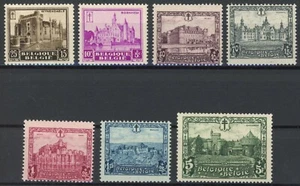 Belgium 1930 : Castles - Good Set Very Fine MNH Stamps - Catalog value : 195 € - Picture 1 of 1