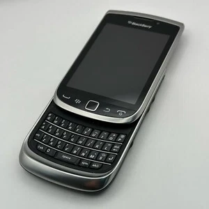 BlackBerry Torch 9800 Black Unlocked QWERTY Slider Smartphone - A++ Pristine - Zdjęcie 1 z 9