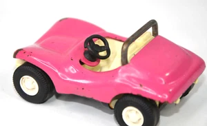 Pink Dune Buggy Mini Tonka Rare Vintage Metal Car Original Paint Estate Find - Picture 1 of 6
