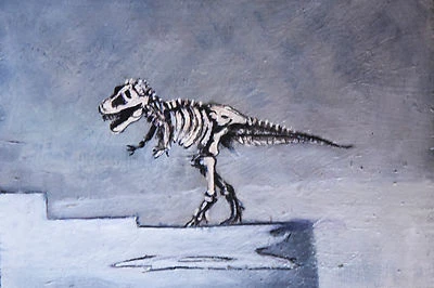 ORIGINAL BRUCE NORMAN *NUEVA SERIE 5x7 T REX PLEIN AIR ACEITE PAISAJE MARINO Foto 1 de 2