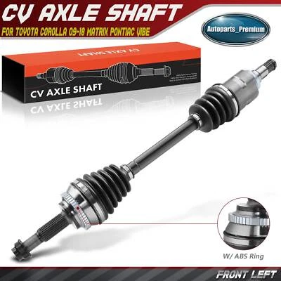 Conjunto de eje CV delantero lado derecho para Toyota Corolla 2009-2018 Matrix Pontiac Vibe Foto 1 de 4