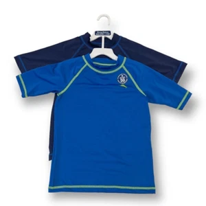 Tommy Bahama Kids 2 Pack Rash Guards Size Extra Small 4 NWT - Picture 1 of 4
