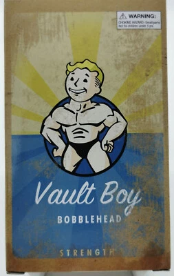 Gaming Heads Fallout Vault Boy Strength Bobblehead Figur by Bethesda Serie 1 - Bild 1 von 2