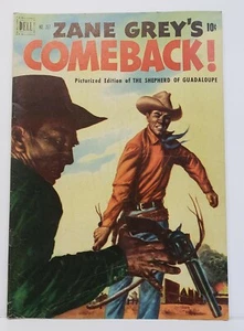 Cómic Dell cuatro colores gris zane #357 regreso 1951 western - pastor de Guadalupe - Imagen 1 de 7