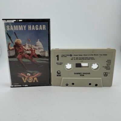 Sammy Hagar -  VOA - Cassette GEFFEN M5G 24043 - TESTED WORKING - Image 1 of 3