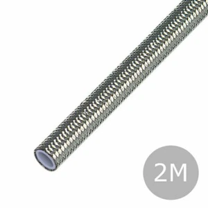 APS Brems-/Kupplungsschlauch AN-3, rostfrei, Stahlflex, PTFE - 2 Meter Länge - Bild 1 von 1