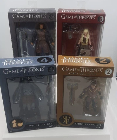FUNKO Game of Thrones  Collection Action Figures LOT Of 4 DAENERYS, TYRION Cover