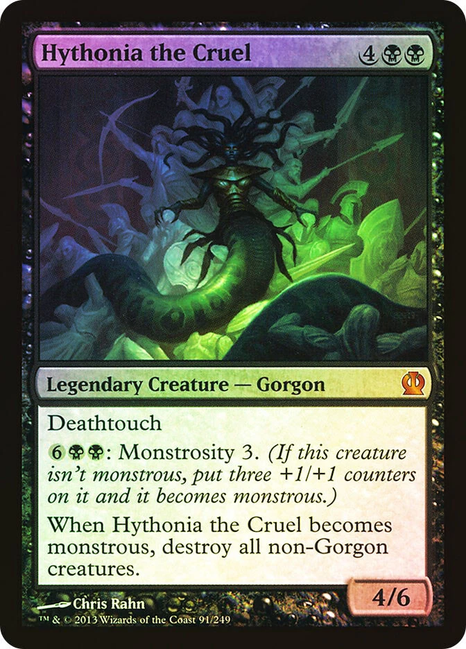 MTG FOIL Hythonia the Cruel  - Theros #91 - Image 1 of 1