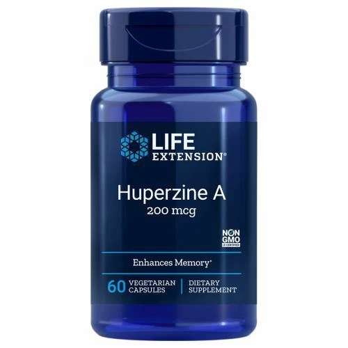Huperzin A 200 mcg 60 Kapseln von Life Extension - Bild 1 von 1