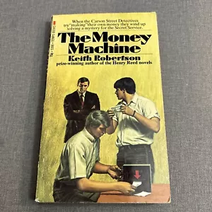 THE MONEY MACHINE By Keith Robertson 1971 Vintage Paperback Book Tempo - Picture 1 of 8