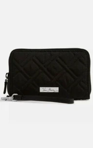 VERA BRADLEY RFID Grab & Go Wristlet CLASSIC BLACK 21201-O81 NWT  - Picture 1 of 5