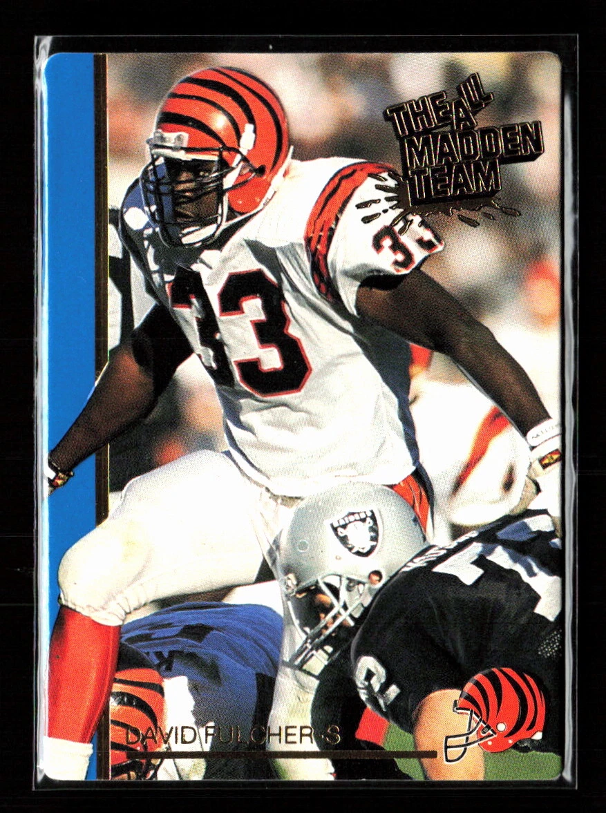 1991 Action Packed All-Madden #25  David Fulcher    Cincinnati Bengals