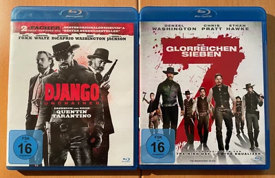 Django Unchained + Die glorreichen Sieben (2x Blu-ray) - Bild 1 von 2