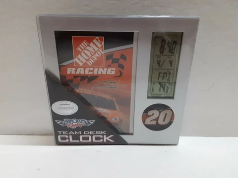 Tony Stewart # 20  Nascar Digital Team Desk Clock Cover
