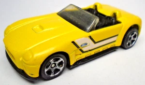2004 MATCHBOX FORD SHELBY COBRA CONCEPT YELLOW 1:60 DIECAST 2 5/8" CAR - Picture 1 of 6
