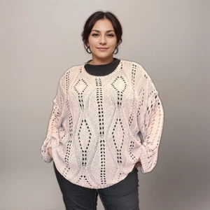 ROCKTHOSECURVES MUJER CROCHET TEJIDO HOLGADO TOP - Imagen 1 de 2