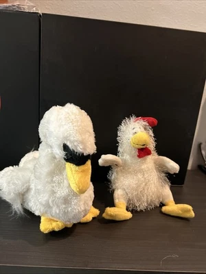 Lot of 2 webkinz white swan 🦢 and Lil Kinz chicken 🐔 🌈 - Image 1 of 4