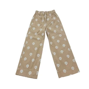 J. Chinos de pierna ancha con estampado de concha marina talla XS/XXS - Imagen 1 de 7